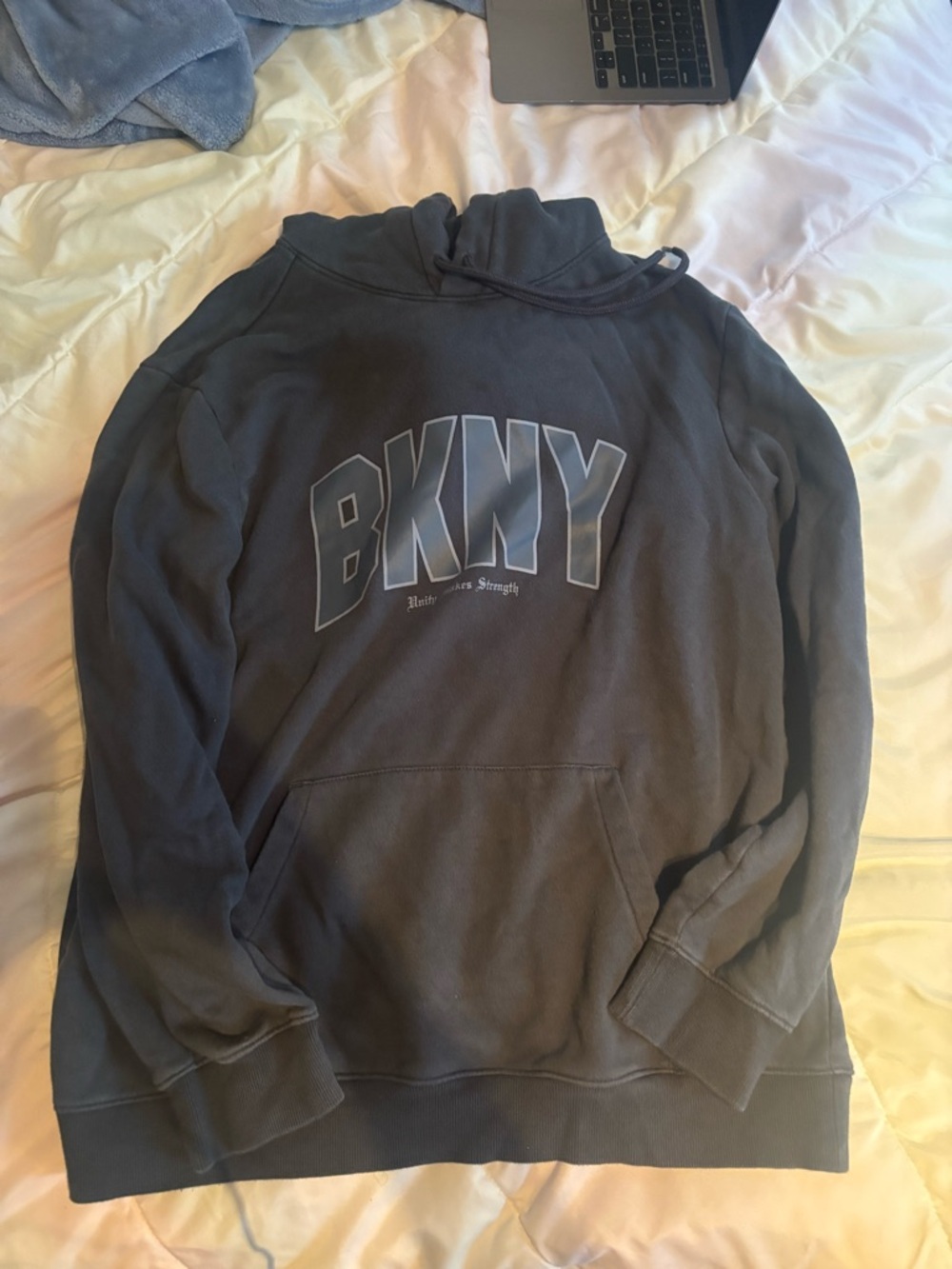 BKNY Graphic Hoodie in Navy